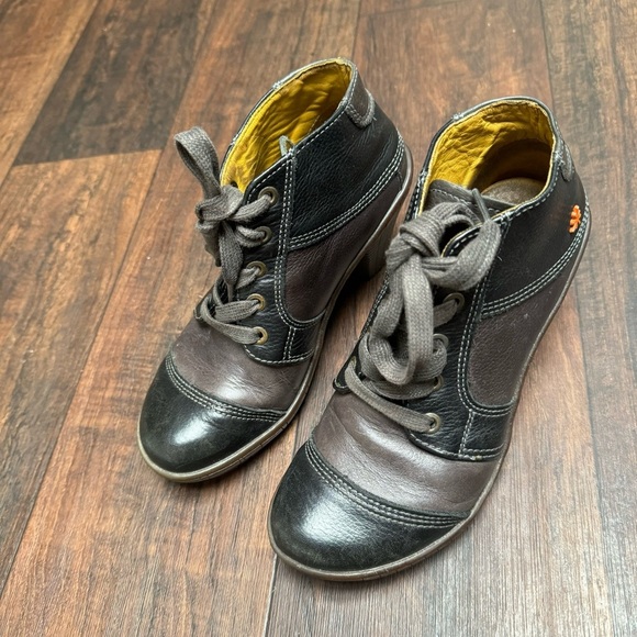 ART Company Ankle Brown Boots Size 7 - Picture 1 of 11